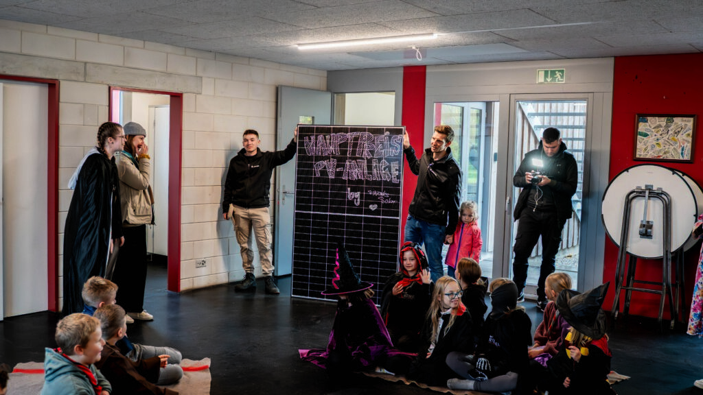 Le groupe scout Wartensee s’est vu remettre le premier prix pendant l’activité organisée pour Halloween.
