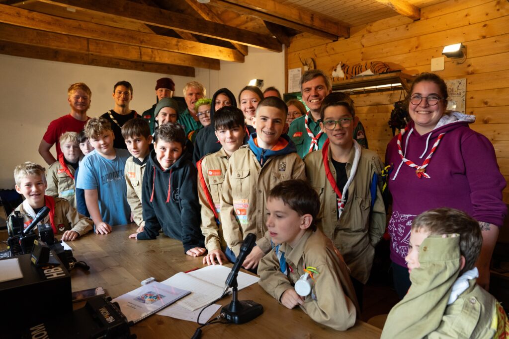 Photo de groupe au JOTA-JOTA