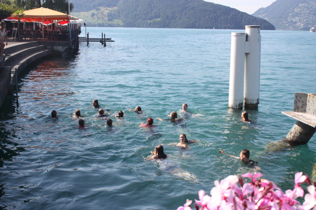 Baden nach dem Wöla