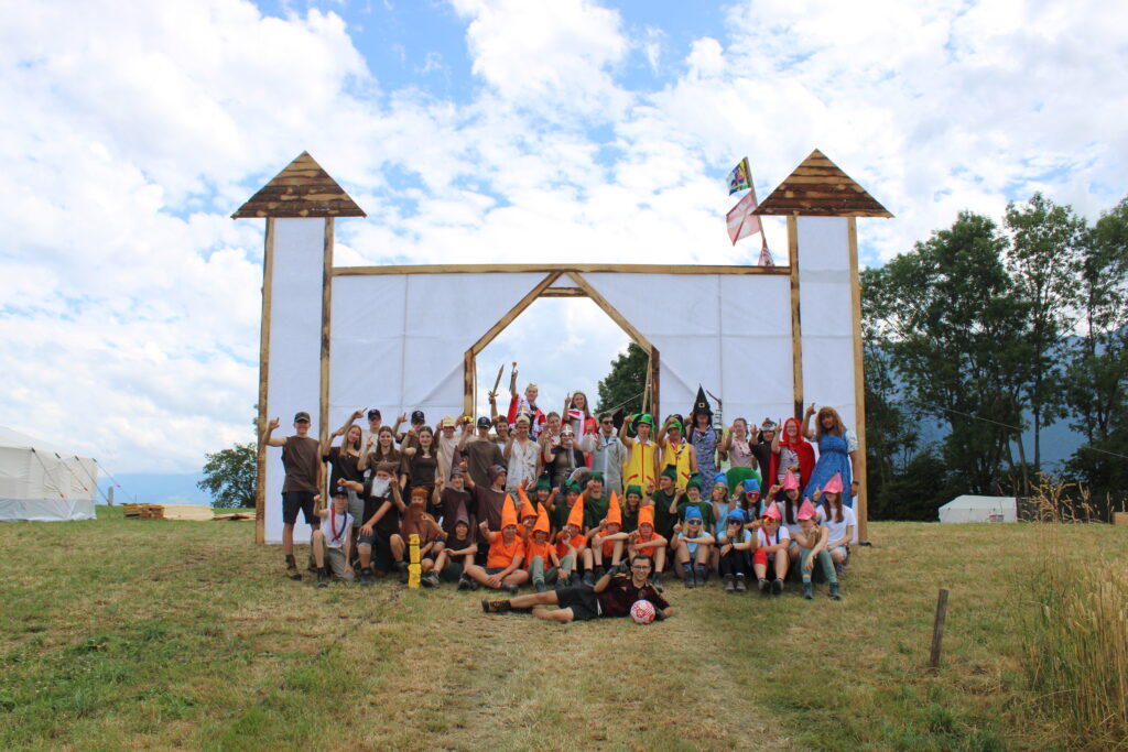 Gruppenfoto der Pfadi