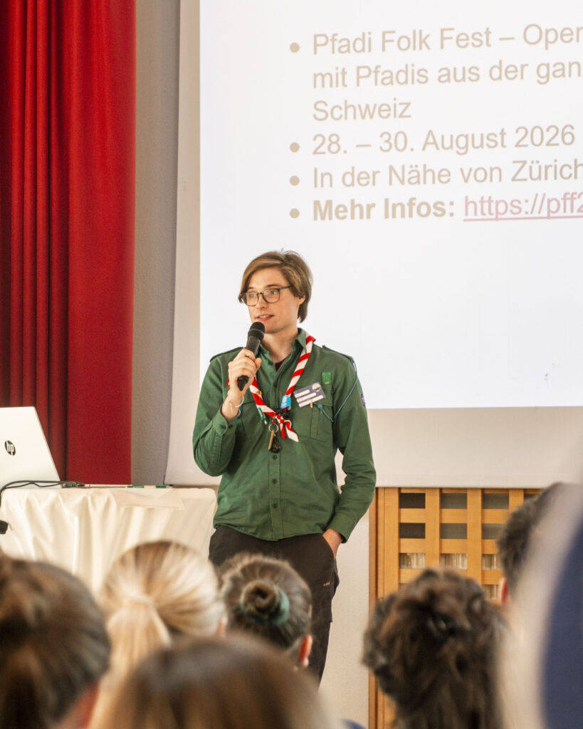 Bénédict Knecht / Absus spricht an der DSK.