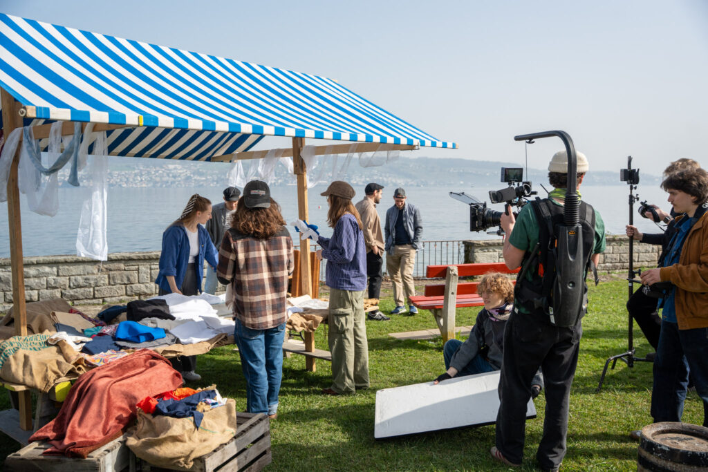 Prises de vue du tournage