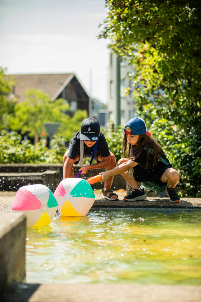 Aqua scout à Frauenfeld : à vos places, prêt·e·s, pomper !